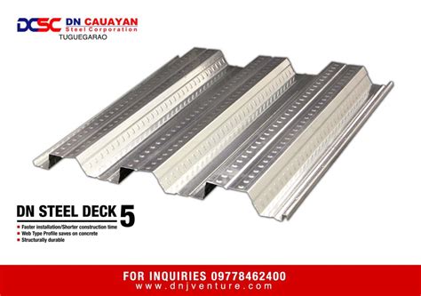 DN Steel Deck 5 is a web type .